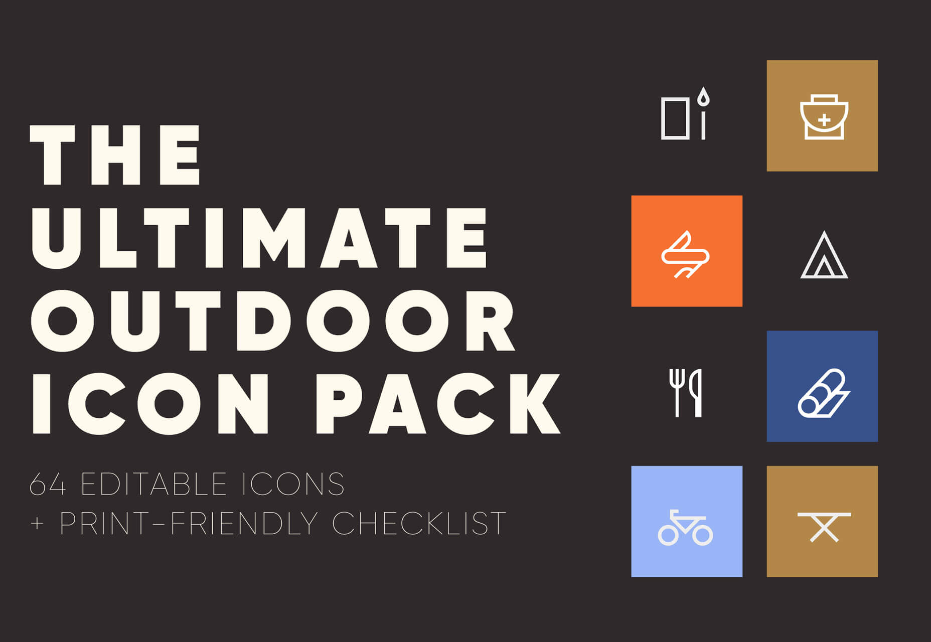 What’s New For Designers, April 2019 outdoor-icons