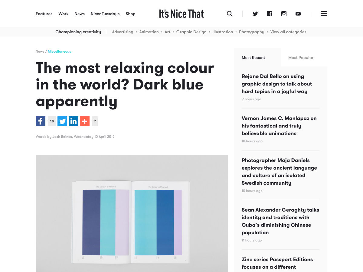 Popular design news of the week: April 8, 2019 - April 14, 2019 darkblue