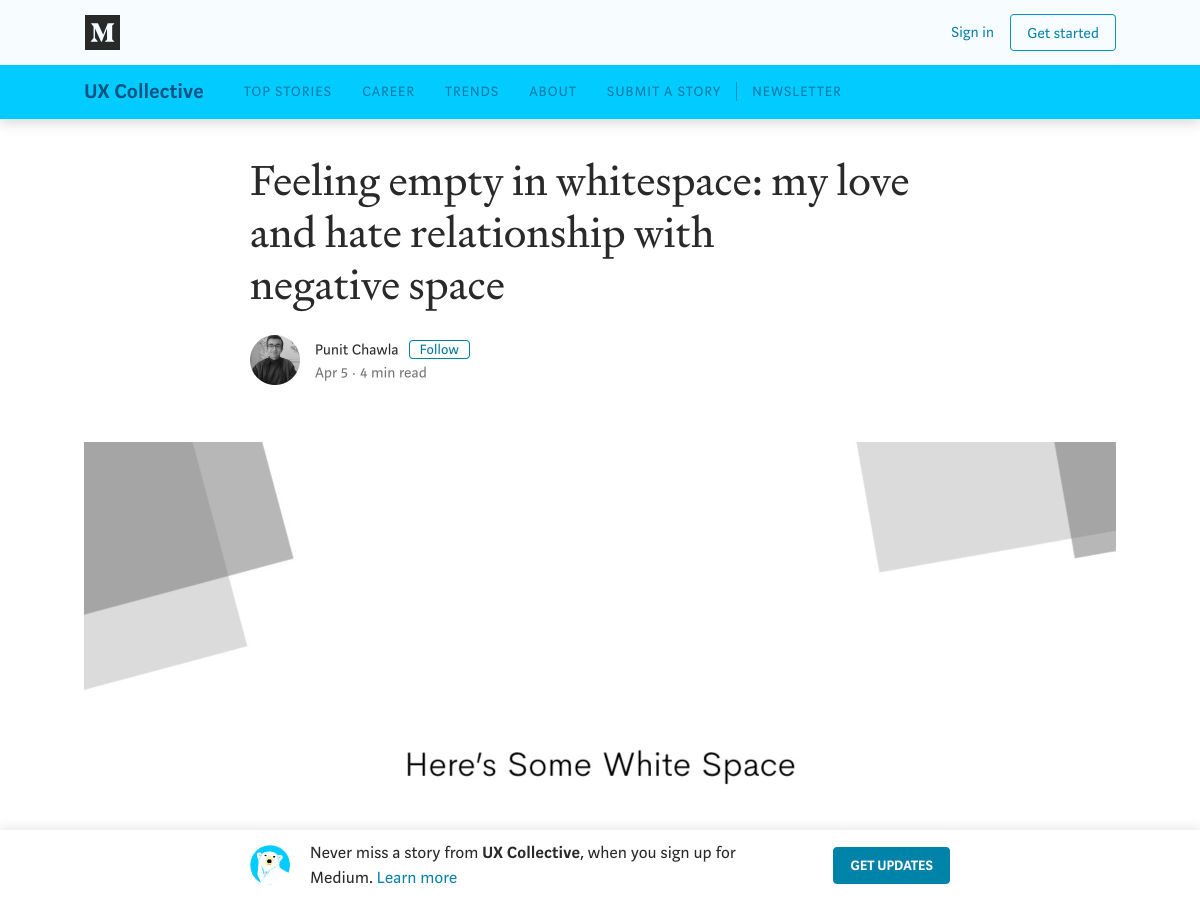 Popular design news of the week: April 8, 2019 - April 14, 2019 whitespace