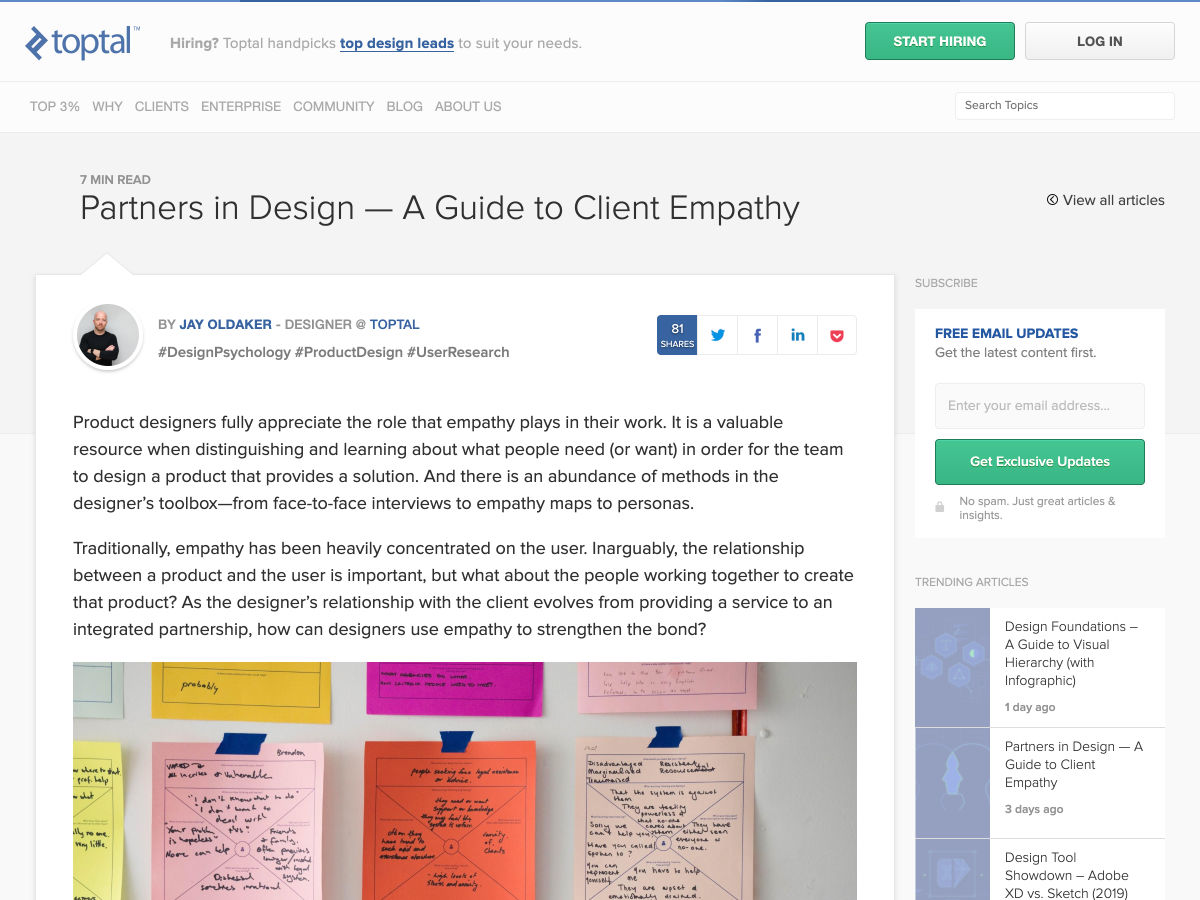 Popular design news of the week: April 8, 2019 - April 14, 2019 empathy 1