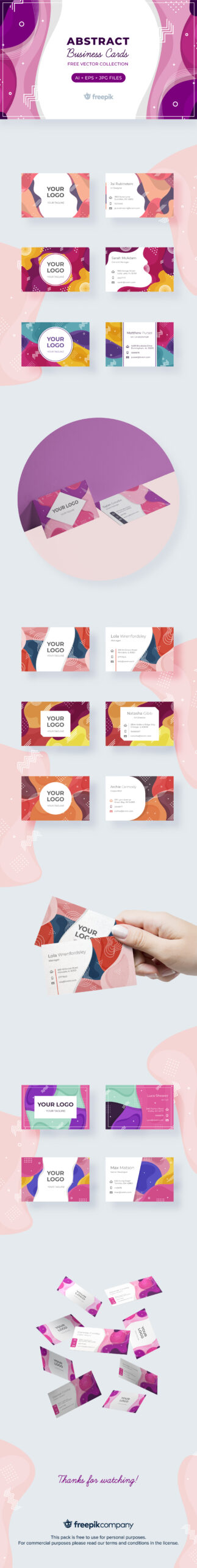 Free Download: Abstract Business Cards Business_Cards