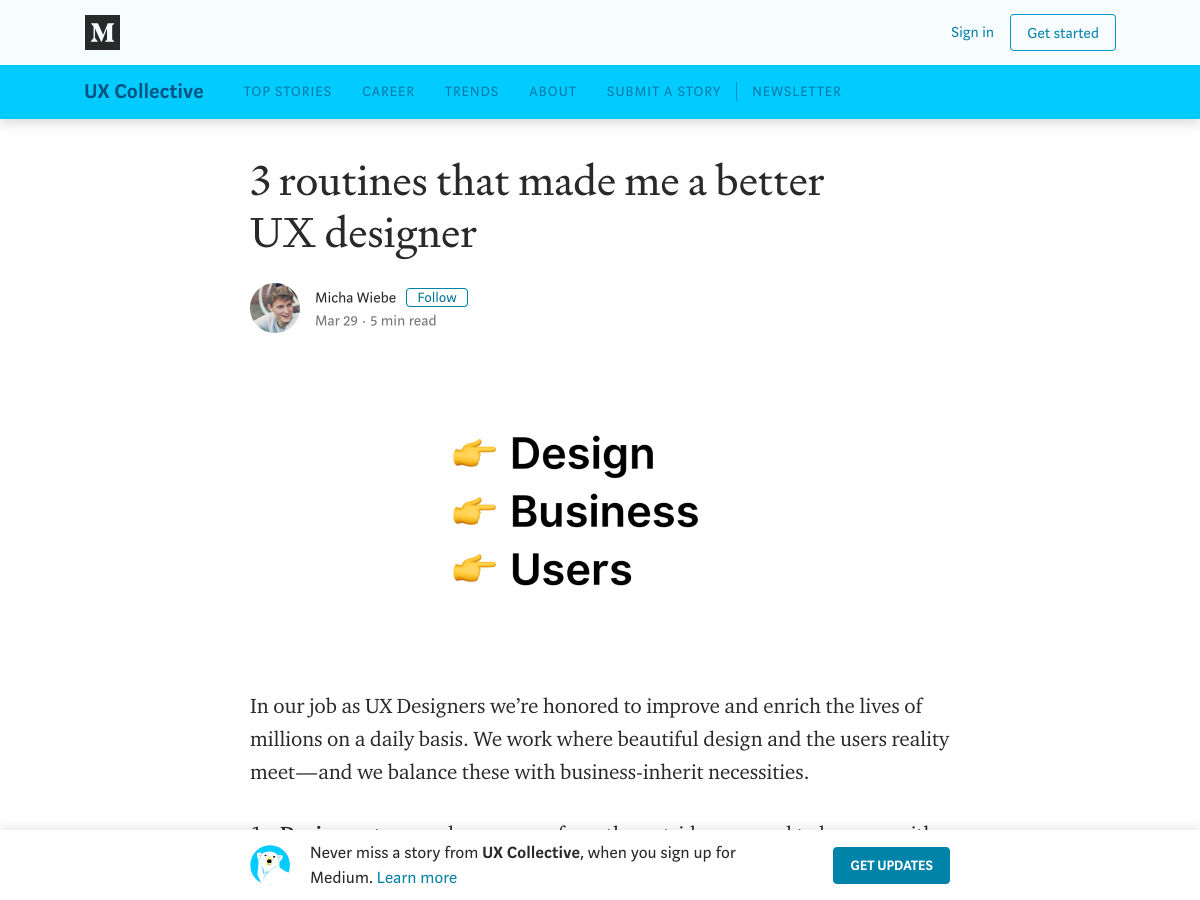 Popular design news of the week: April 1, 2019 - April 7, 2019 routines