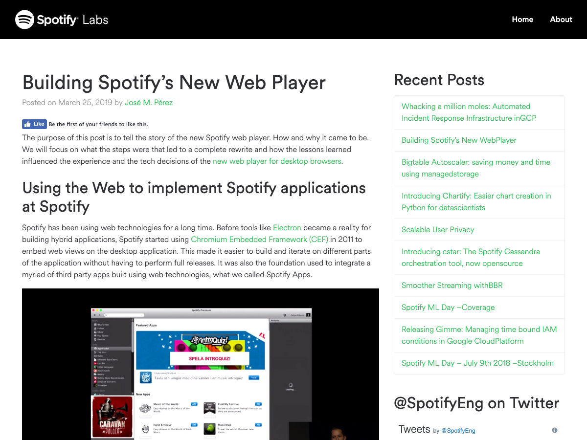 Popular design news of the week: April 1, 2019 - April 7, 2019 spotify 7