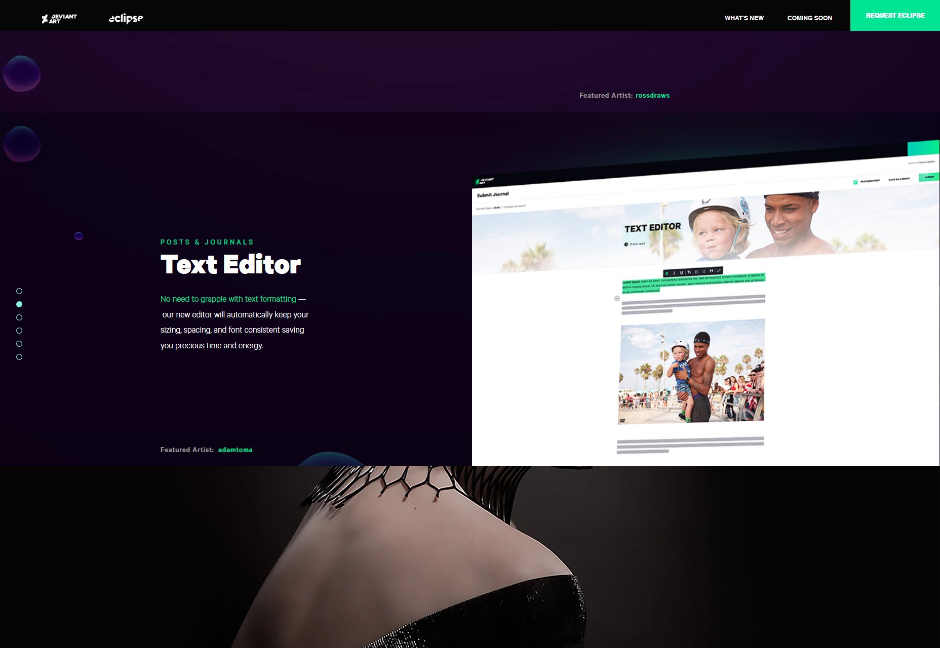DeviantArt has a Redesign in Beta 05-text-editor
