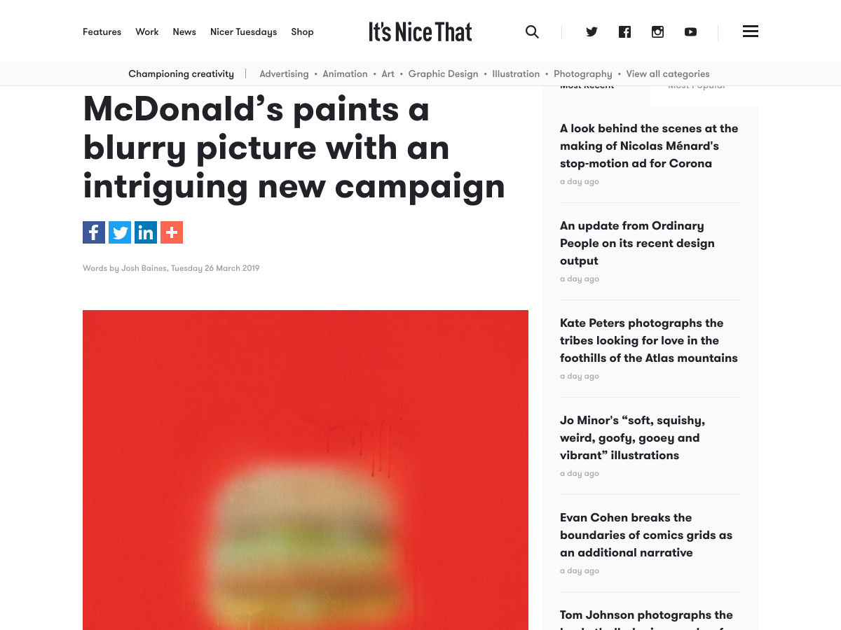 Popular design news of the week: March 25, 2019 - March 31, 2019 mcdonalds