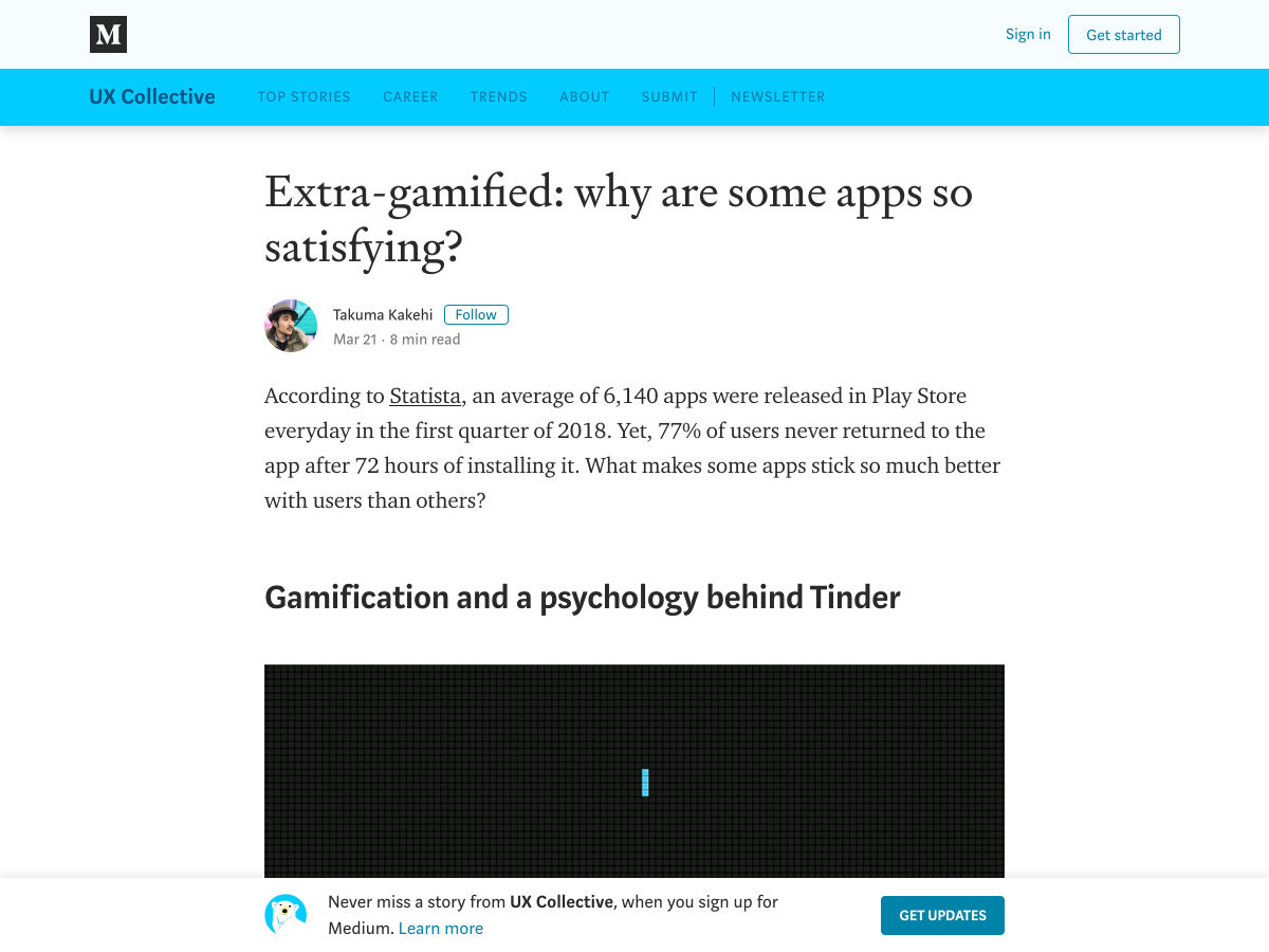Popular design news of the week: March 25, 2019 - March 31, 2019 gamified