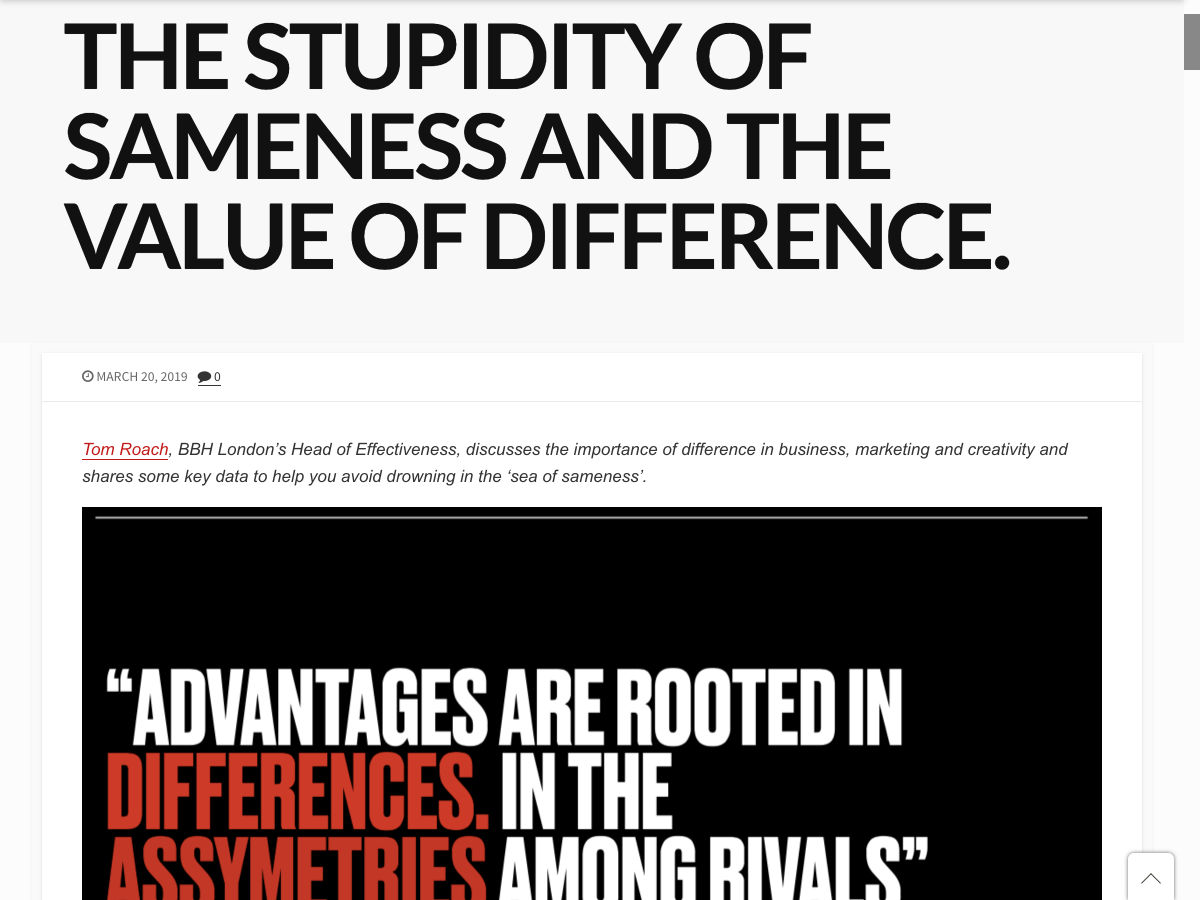 Popular design news of the week: March 25, 2019 - March 31, 2019 sameness