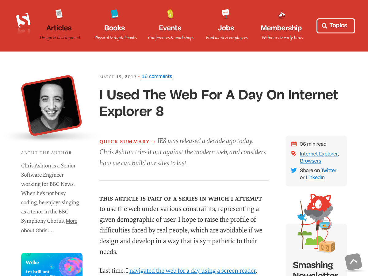 Popular design news of the week: March 18, 2019 - March 24, 2019 ie8