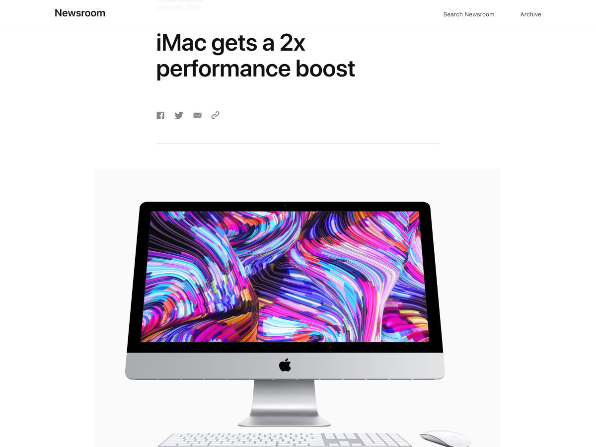 Popular design news of the week: March 18, 2019 - March 24, 2019 imac