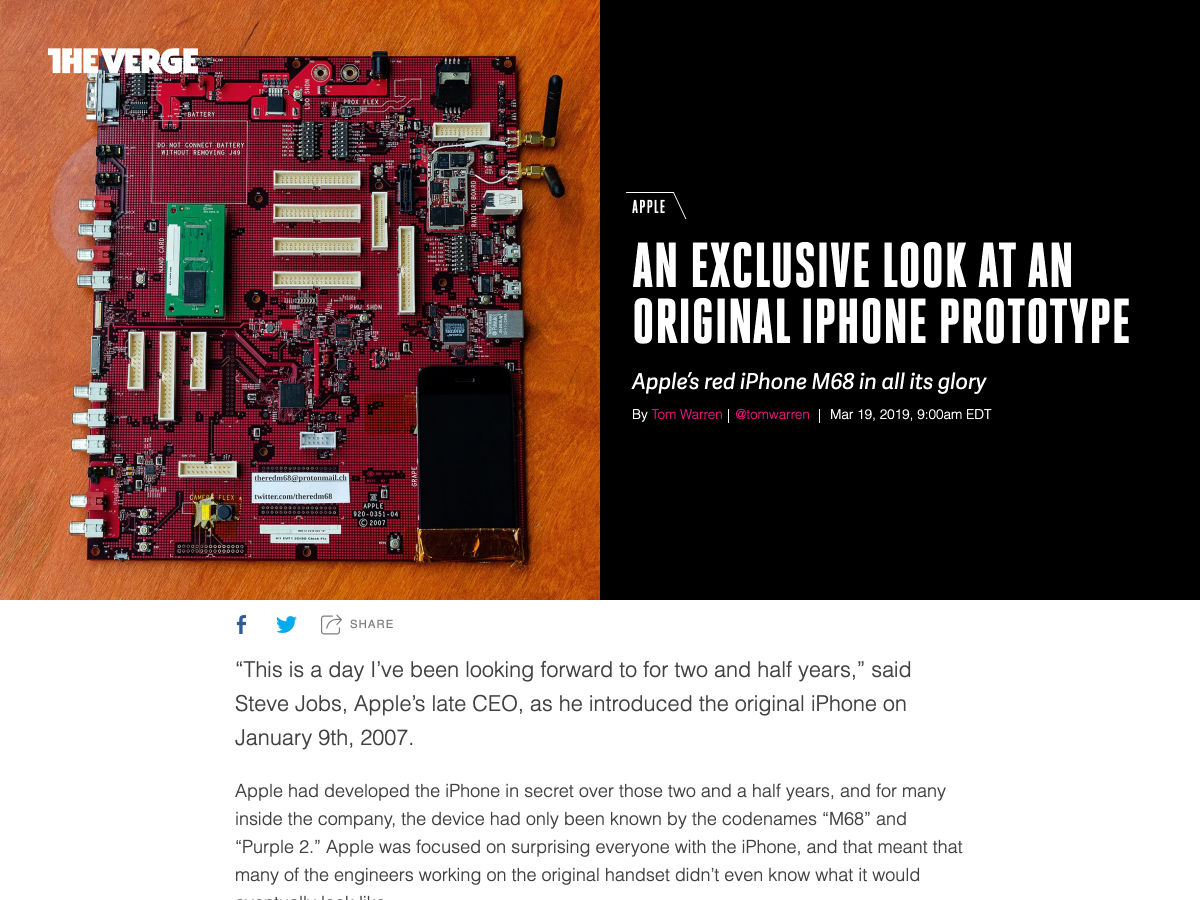 Popular design news of the week: March 18, 2019 - March 24, 2019 originaliphone