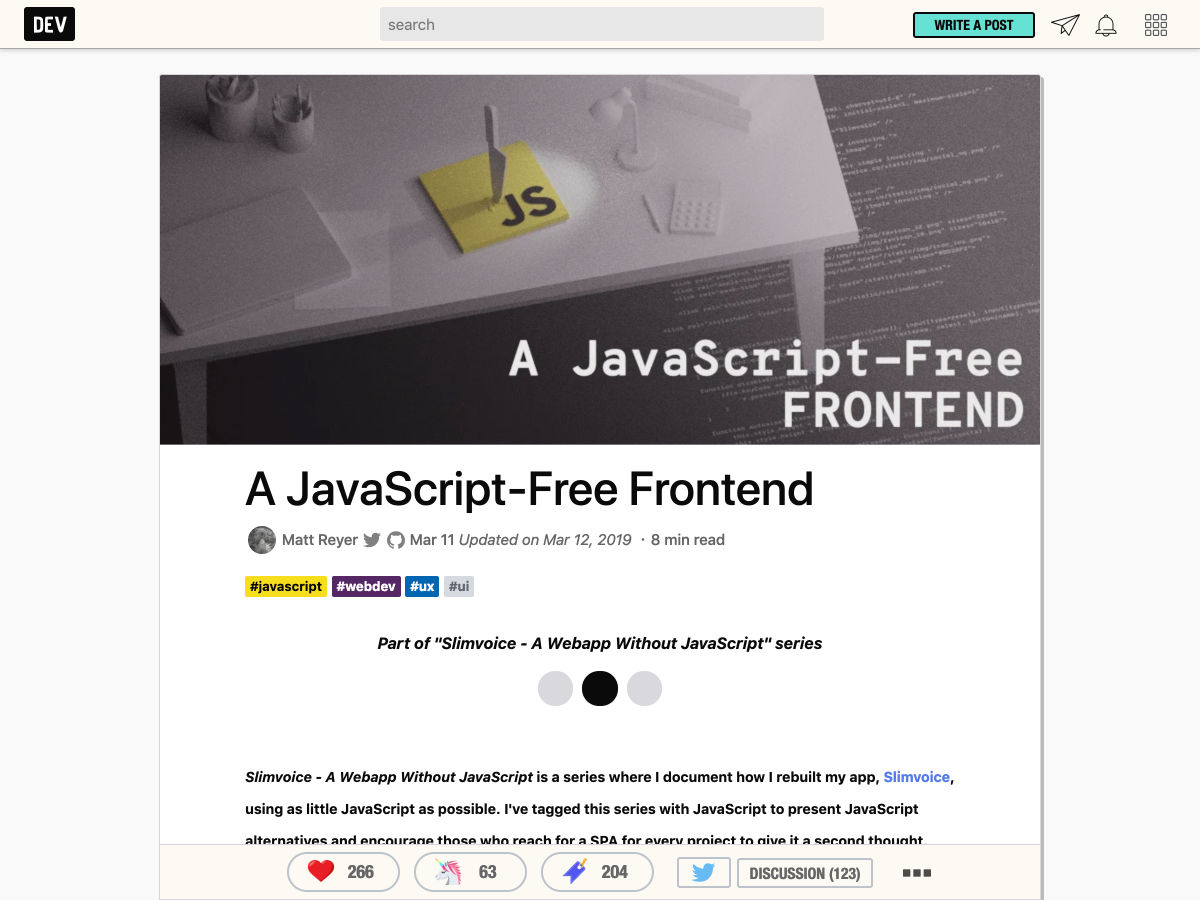 Popular design news of the week: March 11, 2019 - March 17, 2019 frontend 3