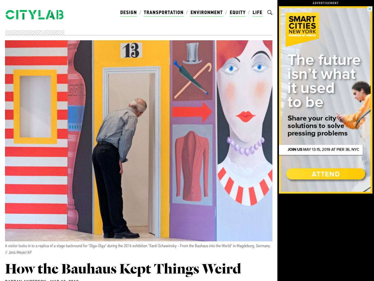 Popular design news of the week: March 11, 2019 - March 17, 2019 bauhaus