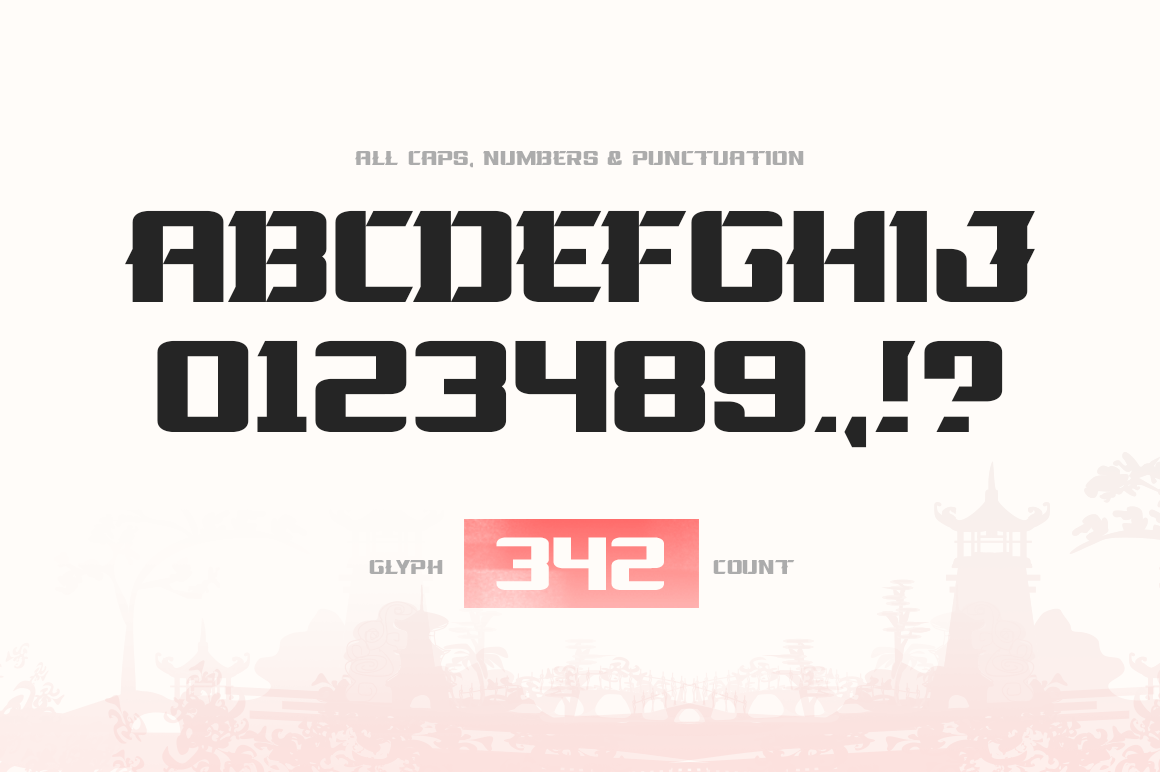 Free Download: La Oriental Font LaOrintal_02