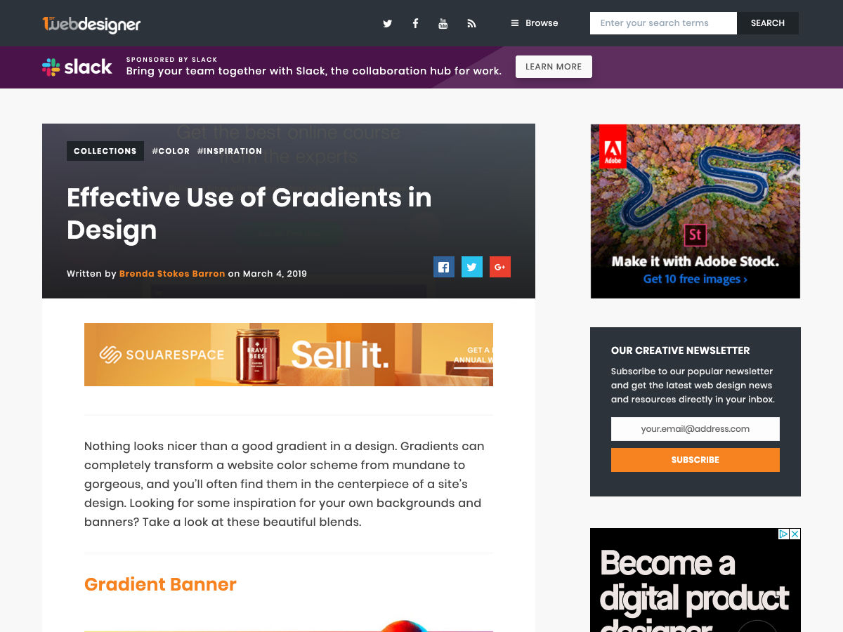 Popular design news of the week: March 4, 2019 - March 10, 2019 gradients 2