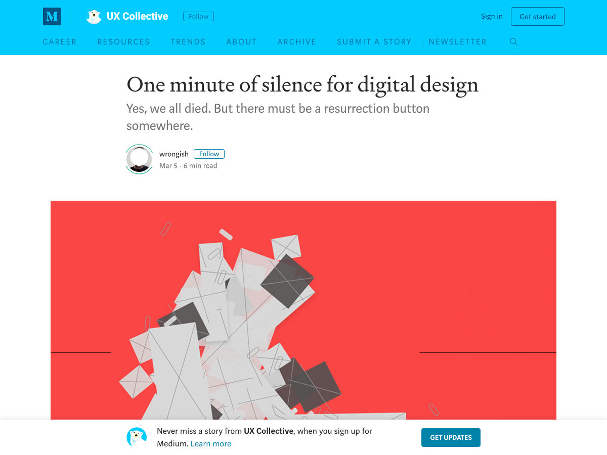 Popular design news of the week: March 4, 2019 - March 10, 2019 silence