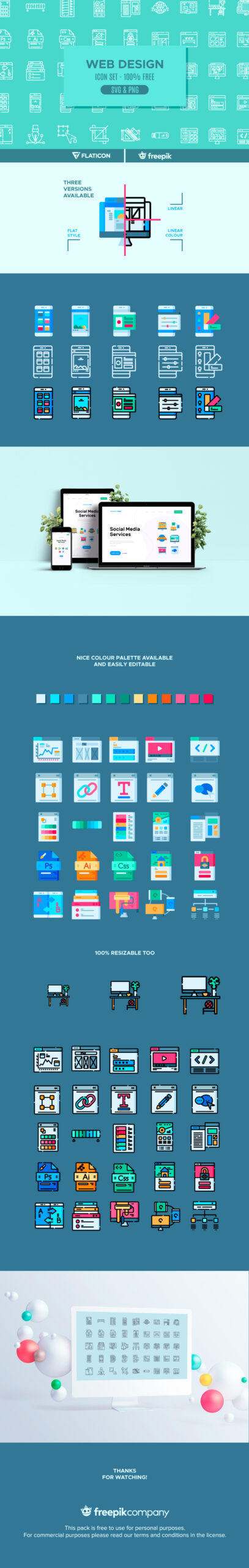 Free Download: Web Design Icon Pack wd