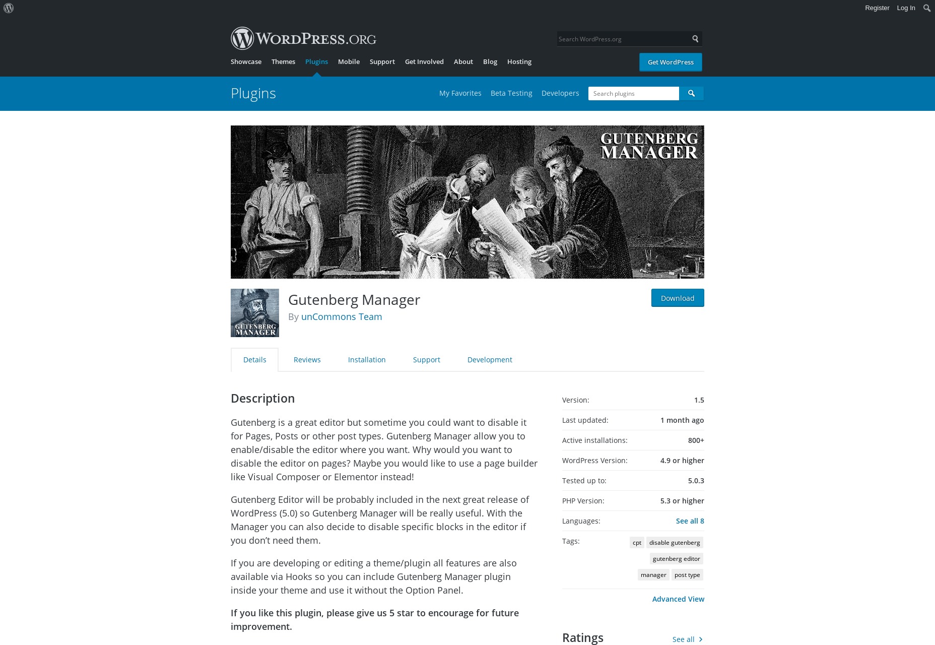 17 Plugins, Tutorials, and Resources for Gutenberg 06-manager