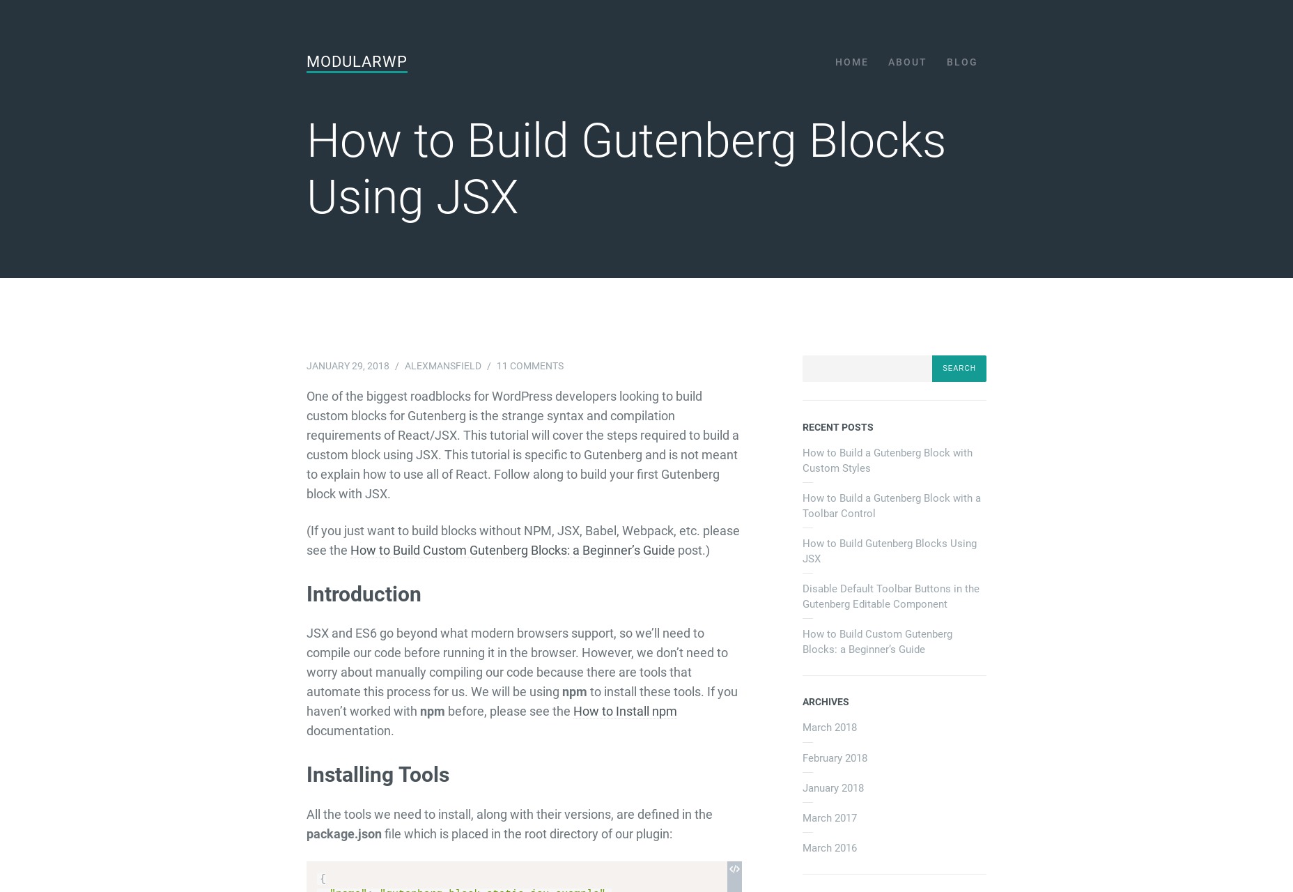 17 Plugins, Tutorials, and Resources for Gutenberg 13-JSX