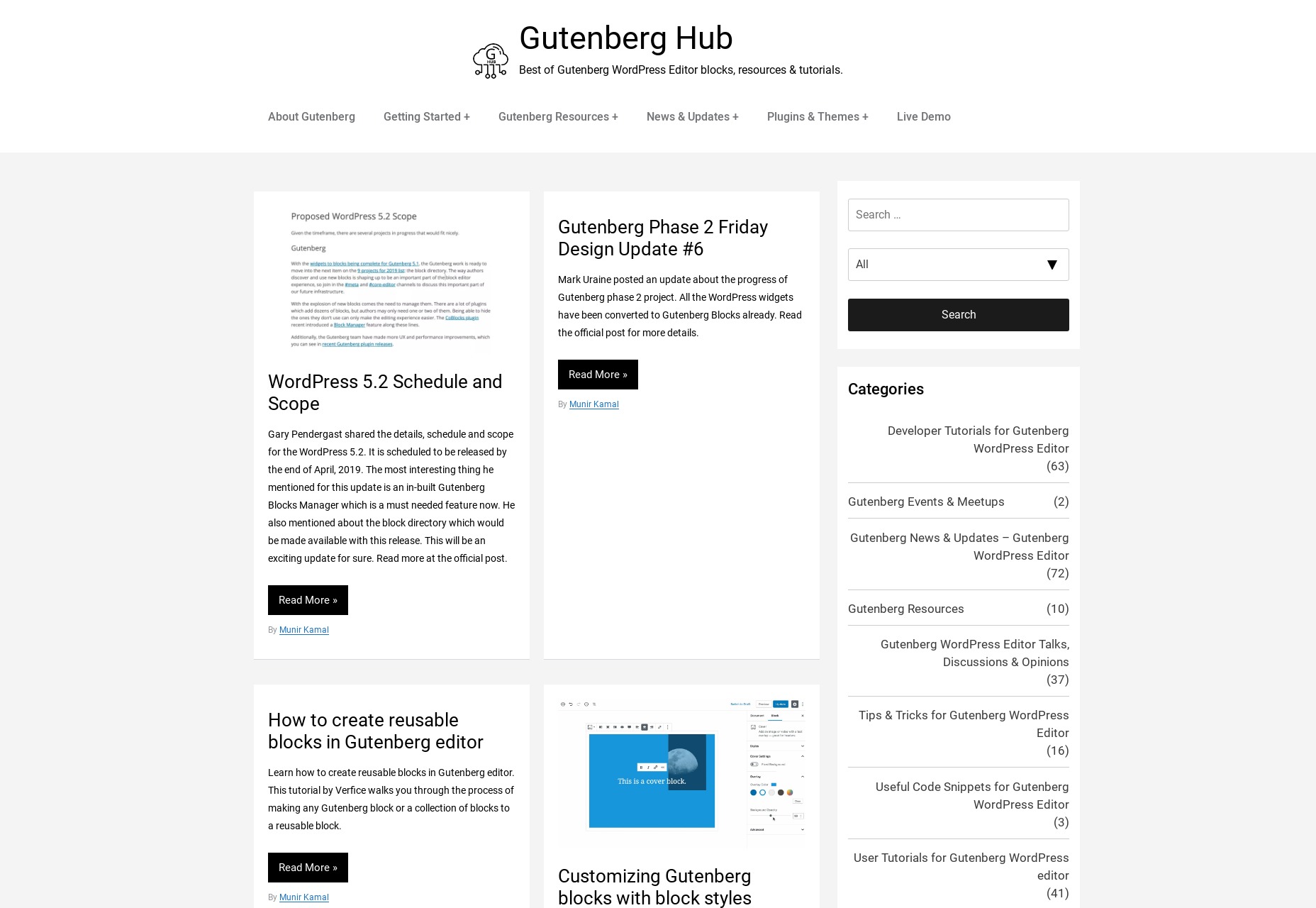 17 Plugins, Tutorials, and Resources for Gutenberg 16-gutenberghub