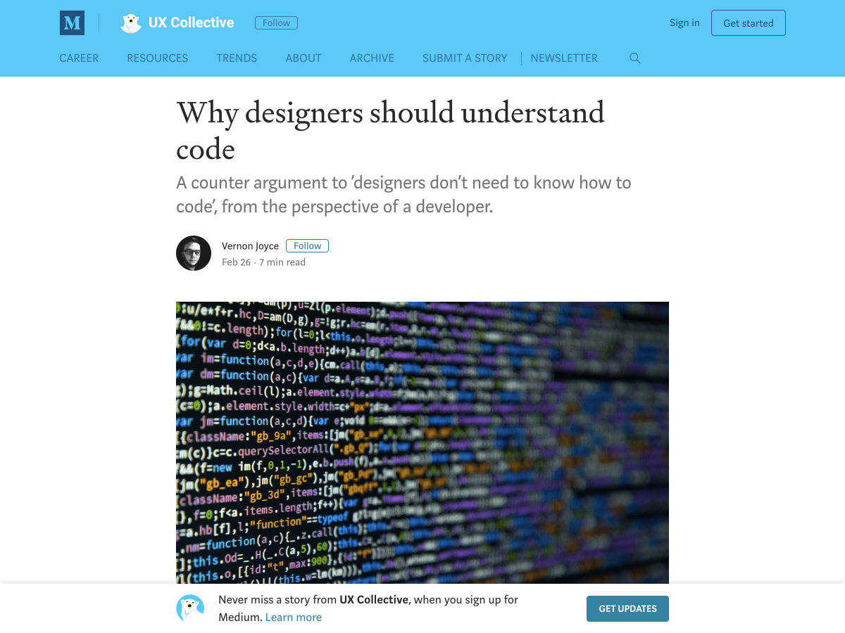 Popular design news of the week: February 25, 2019 - March 3, 2019 code