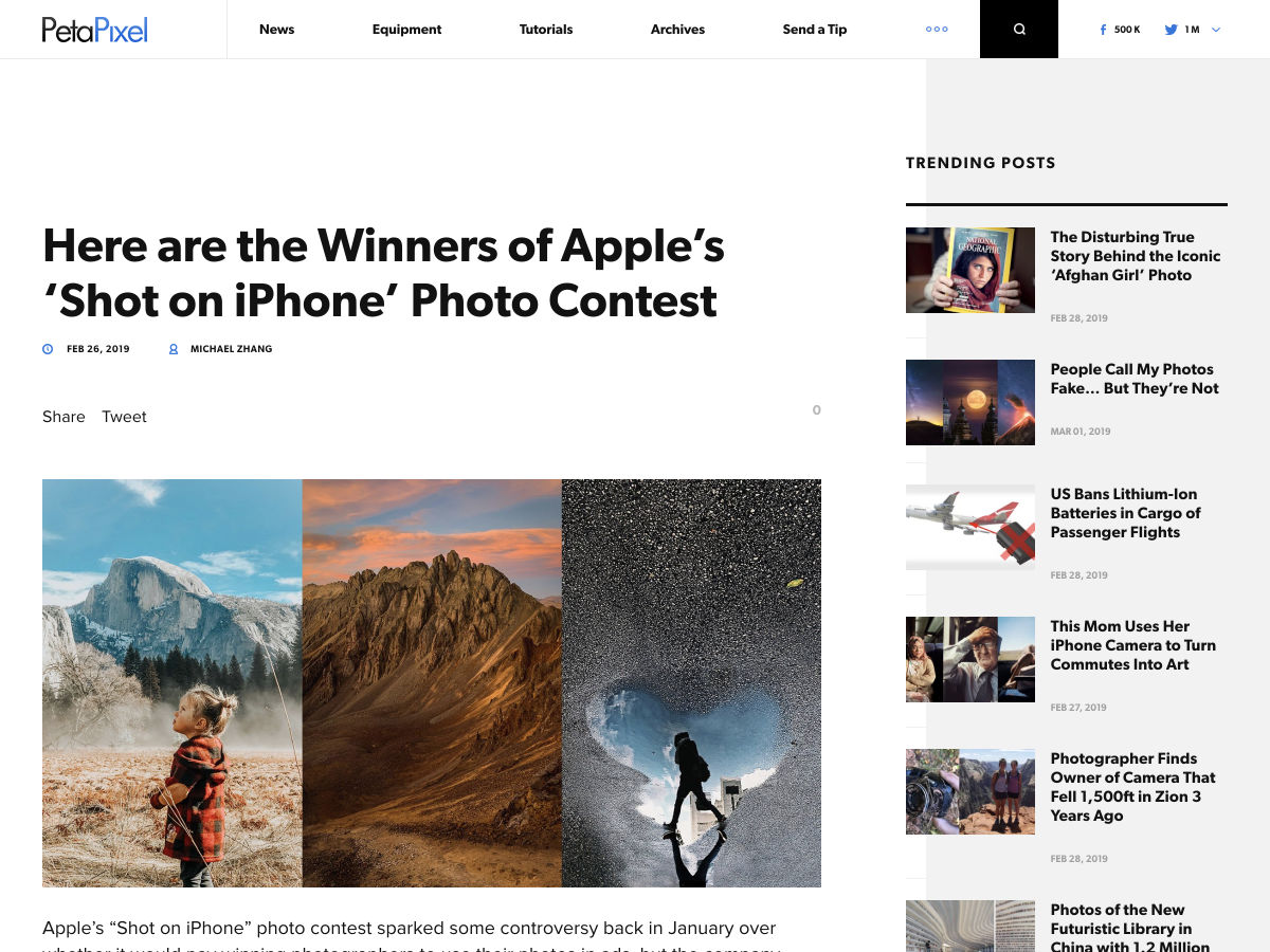 Popular design news of the week: February 25, 2019 - March 3, 2019 shotoniphone