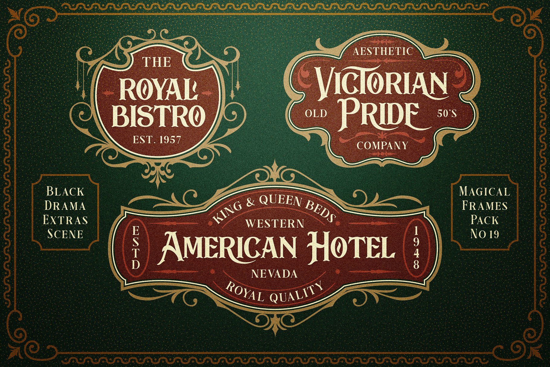 Free Download: Black Drama Font 02-