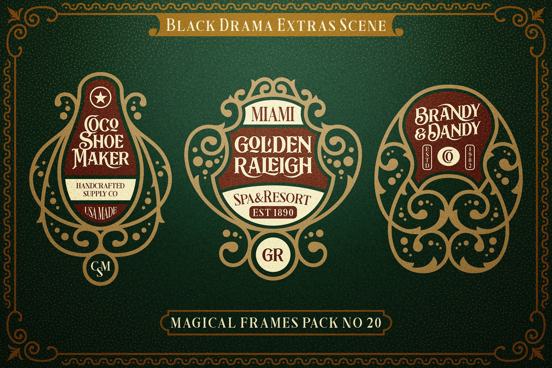 Free Download: Black Drama Font 04-