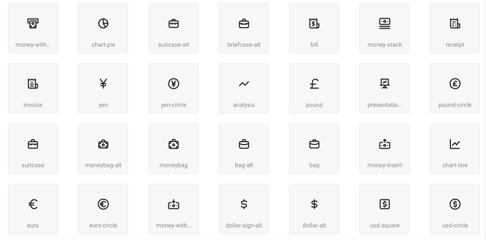 Free Download: Unicons Collection of 1000+ Vector Icons 3