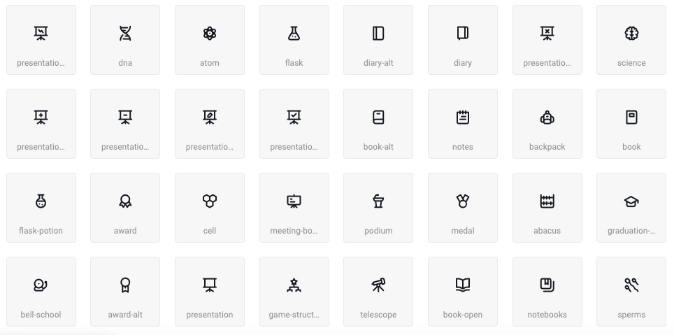 Free Download: Unicons Collection of 1000+ Vector Icons 2