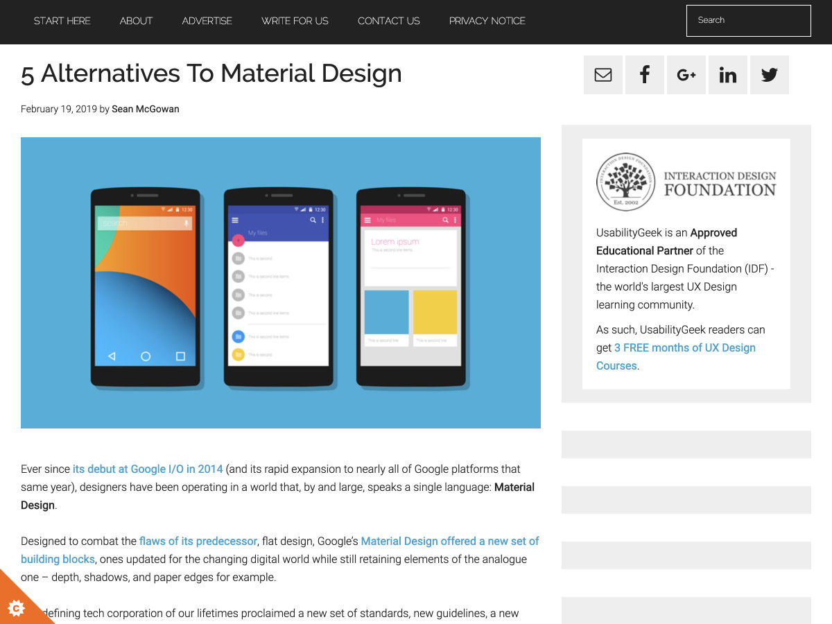 Popular design news of the week: February 18, 2019 - February 24, 2019 5alternatives