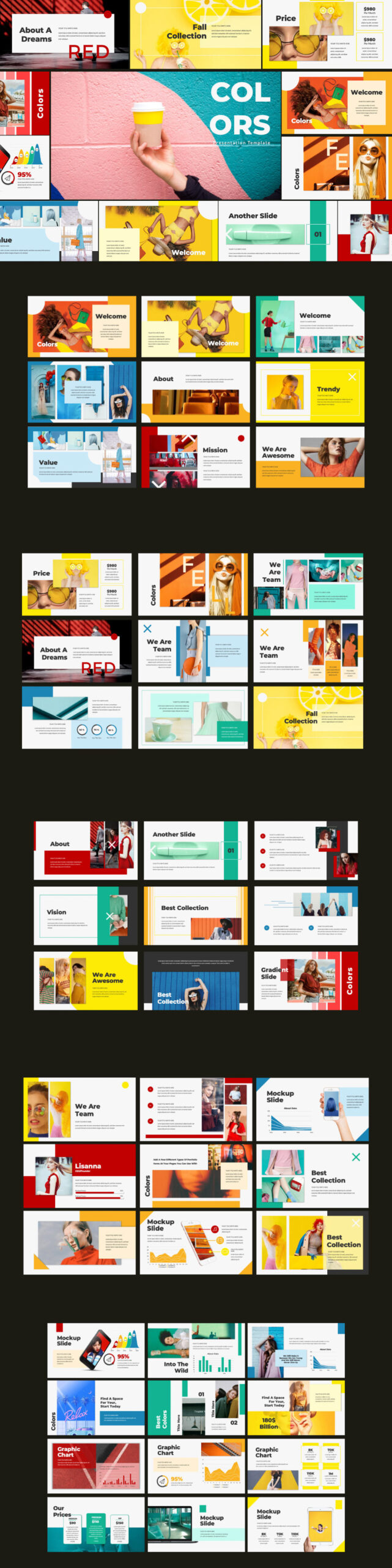 Free Download: Colors Powerpoint Template ppbig