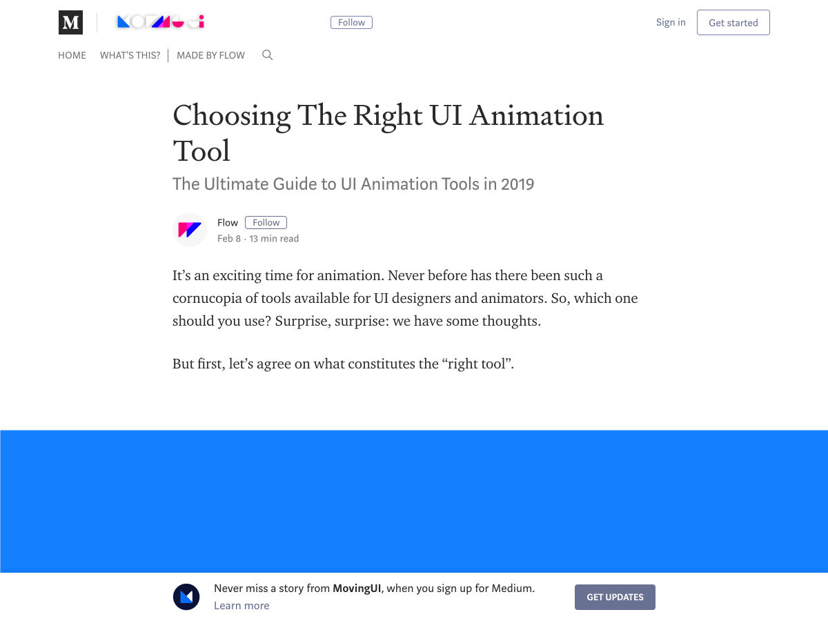 Popular design news of the week: February 11, 2019 - February 17, 2019 animationtool