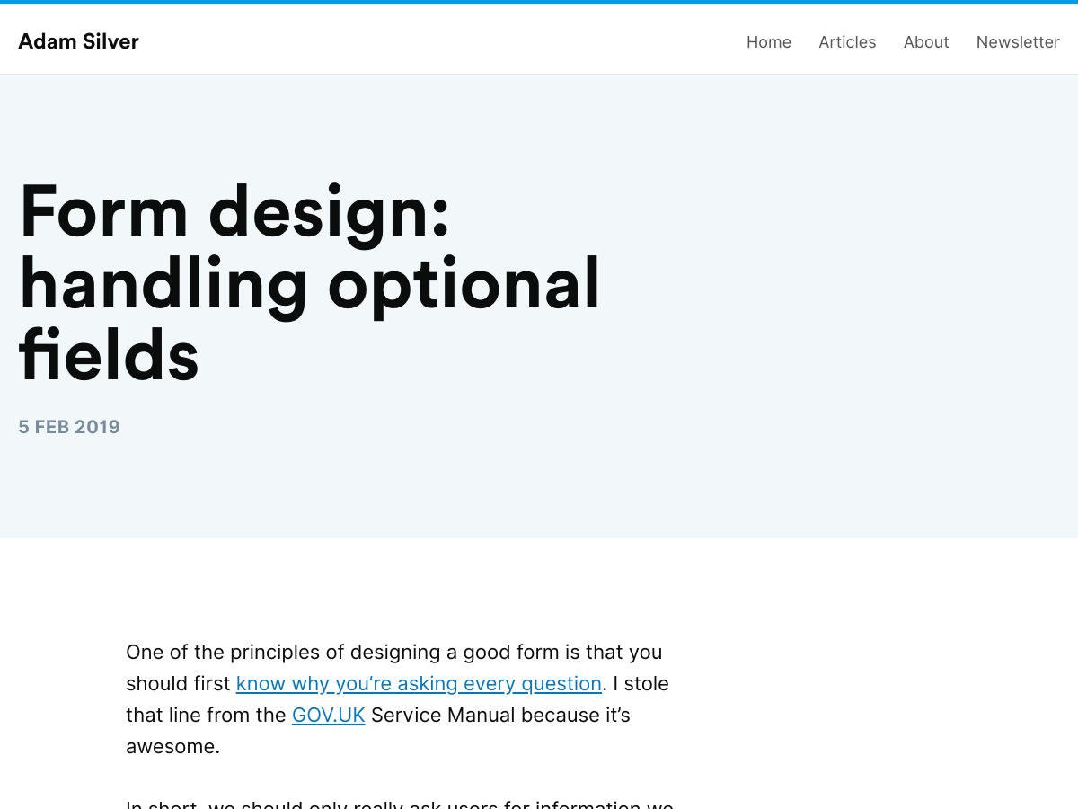 Popular design news of the week: February 11, 2019 - February 17, 2019 optionalfields