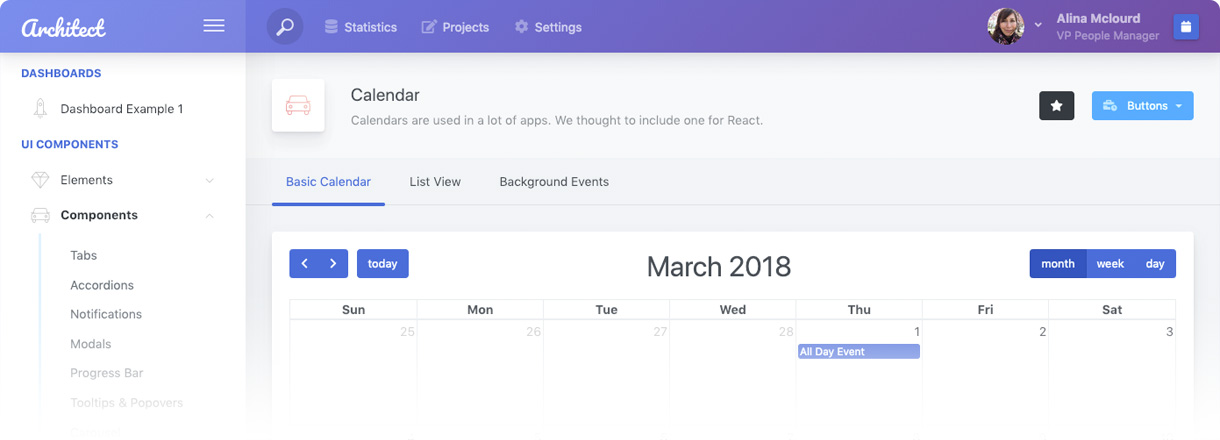 Free Download: ArchitectUI HTML Dashboard architectui-html-free-screenshot-4