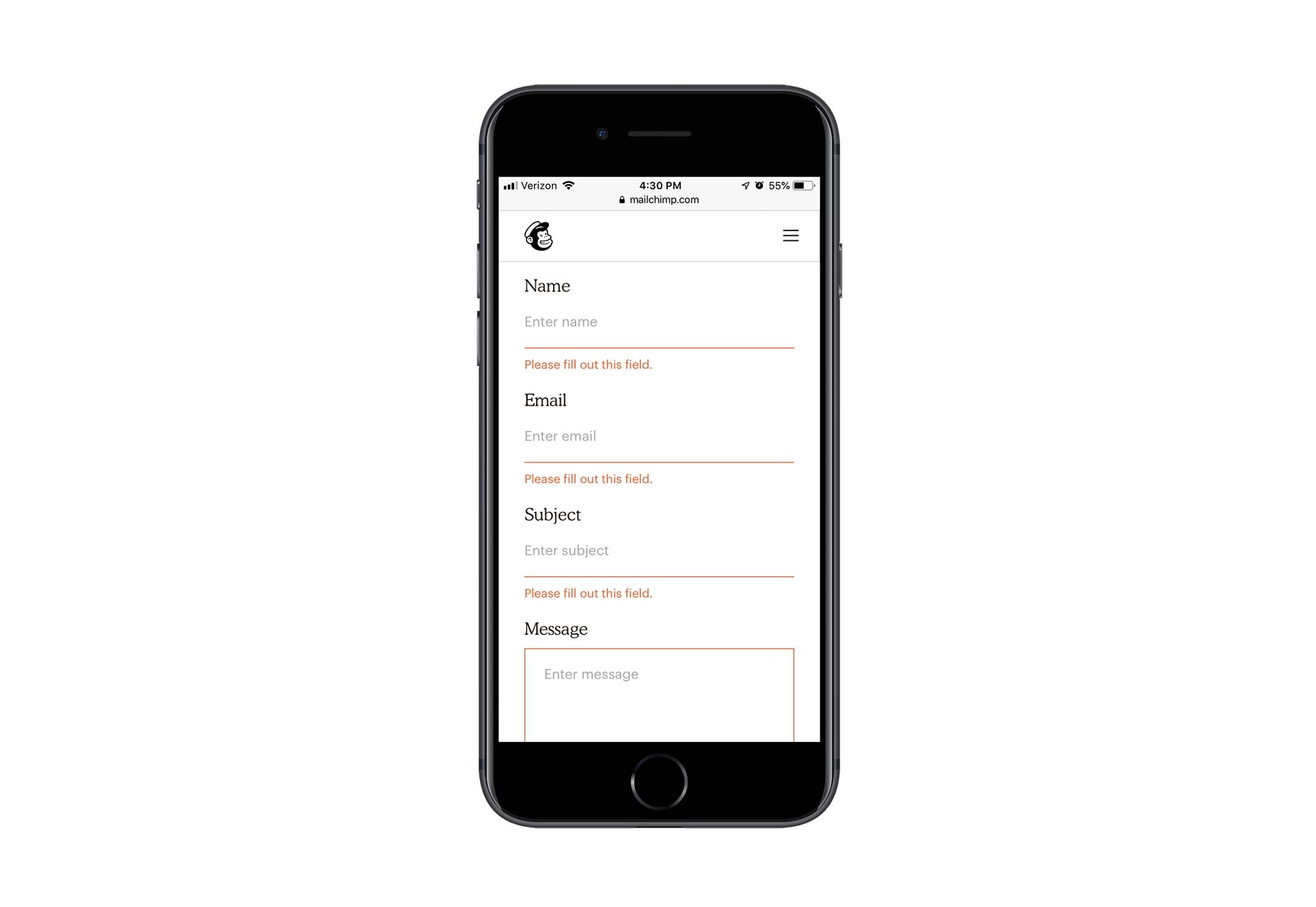 How to Increase Mobile Engagement with Simpler Contact Forms MailChimp