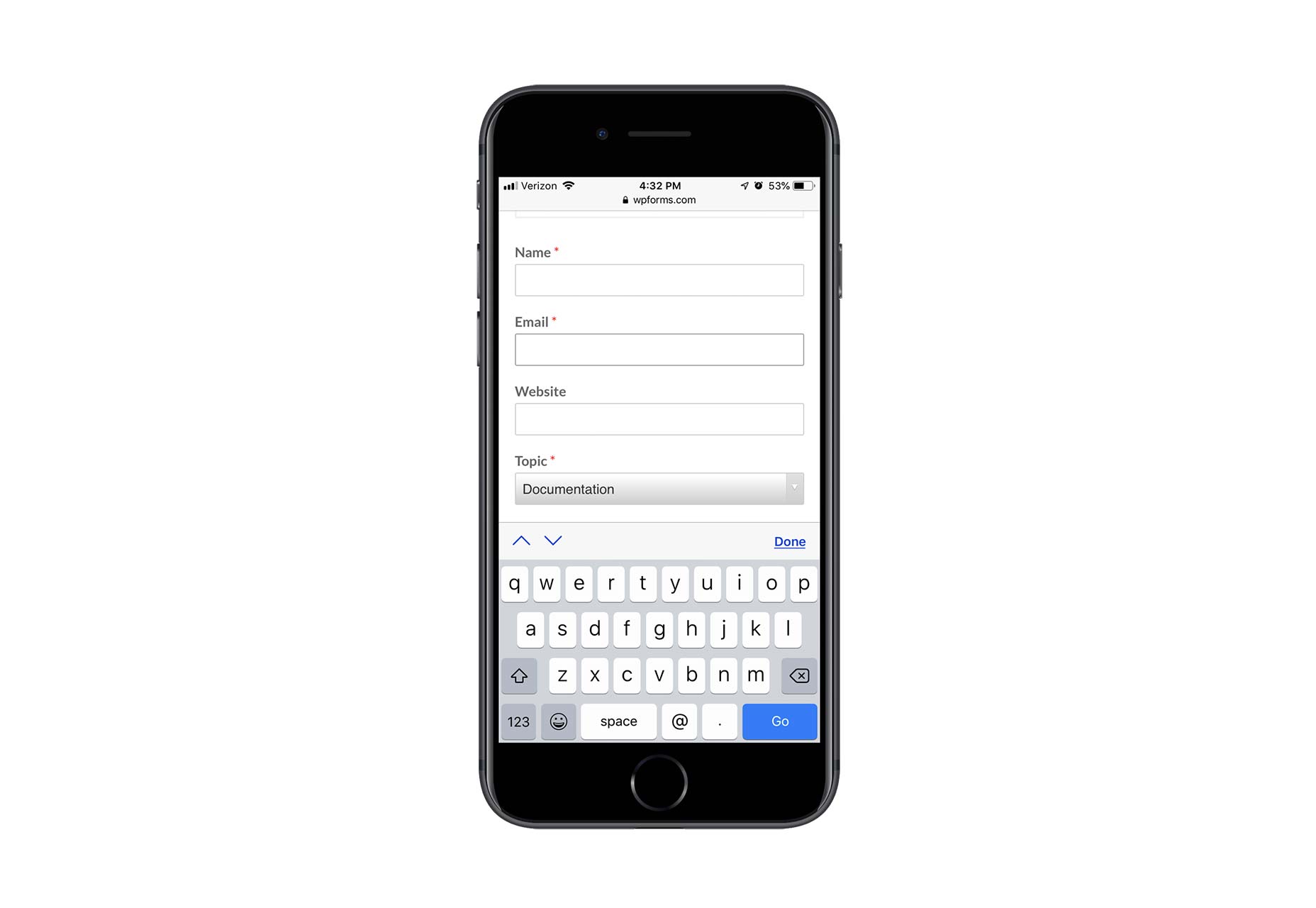 How to Increase Mobile Engagement with Simpler Contact Forms WP-Forms-2