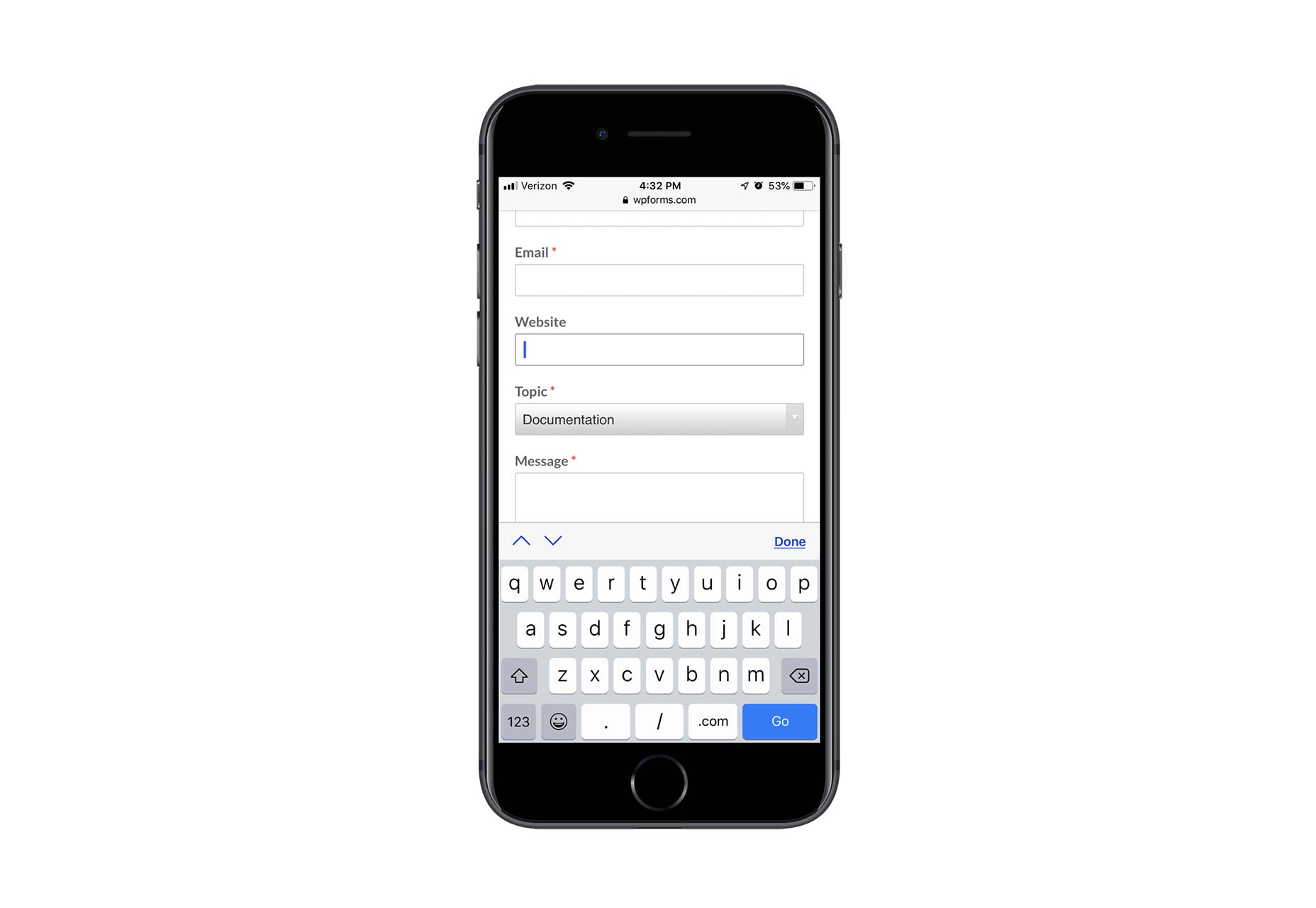 How to Increase Mobile Engagement with Simpler Contact Forms WP-Forms-3