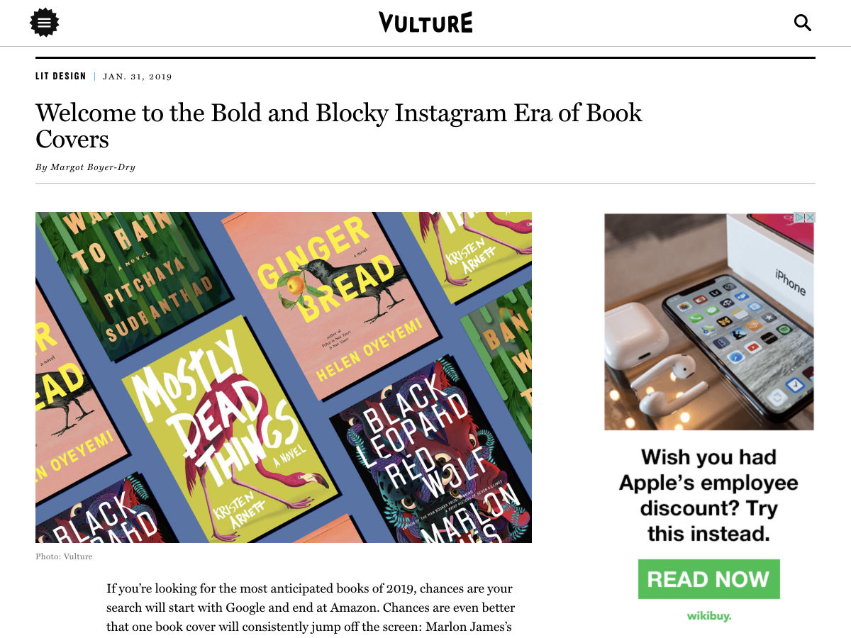 Popular design news of the week: February 4, 2019 - February 10, 2019 bookcovers