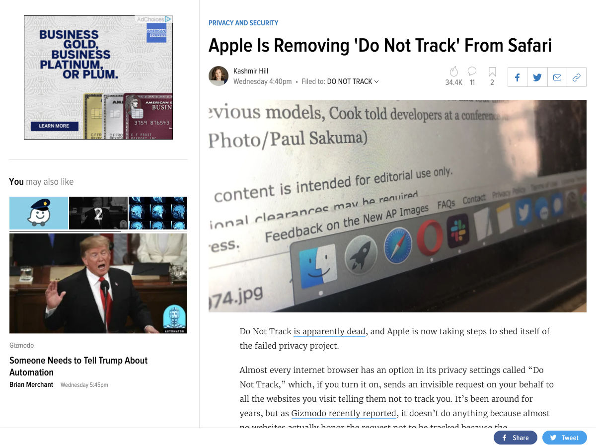 Popular design news of the week: February 4, 2019 - February 10, 2019 donottrack