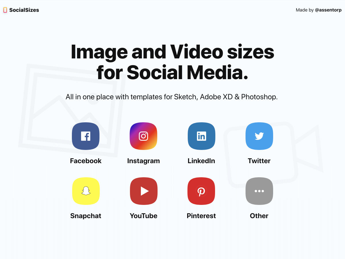 Popular design news of the week: January 28, 2019 - February 3, 2019 socialsizes 1