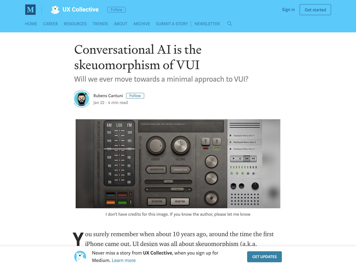 Popular design news of the week: January 28, 2019 - February 3, 2019 conversational 1