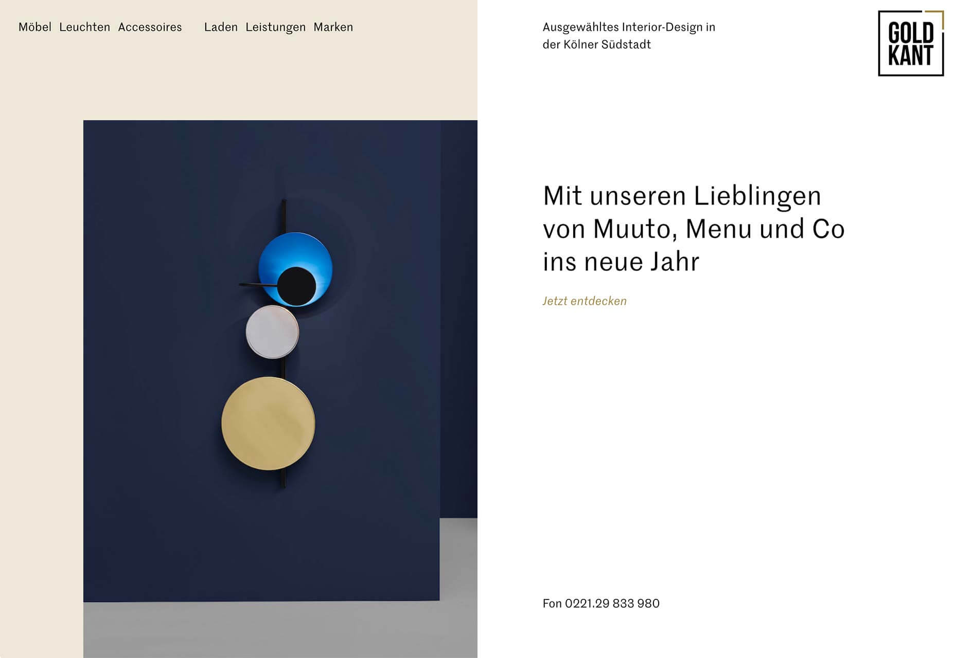 20 Freshest Web Designs, January 2019 03_goldkant