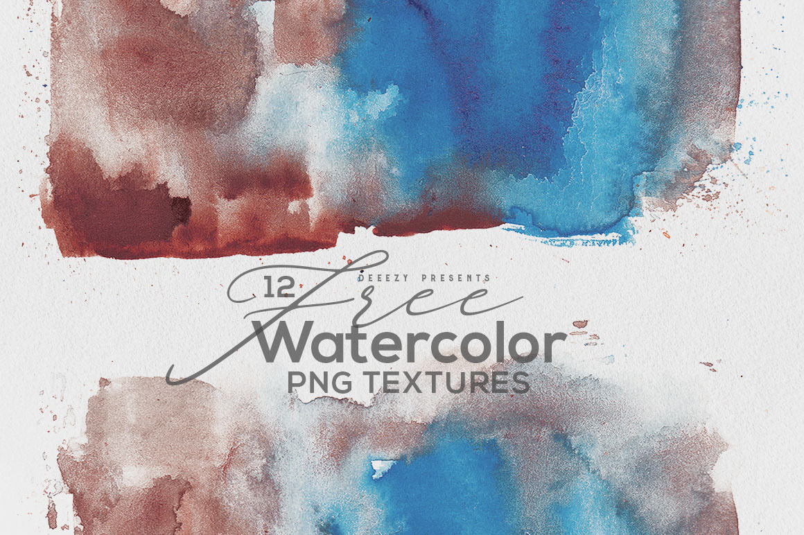 Free Download: 12 Abstract Watercolor Textures d3