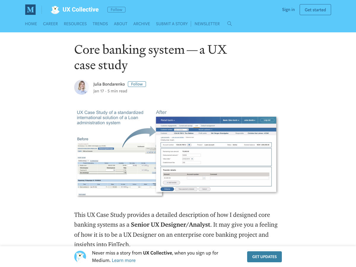Popular design news of the week: January 21, 2019 - January 27, 2019 banking
