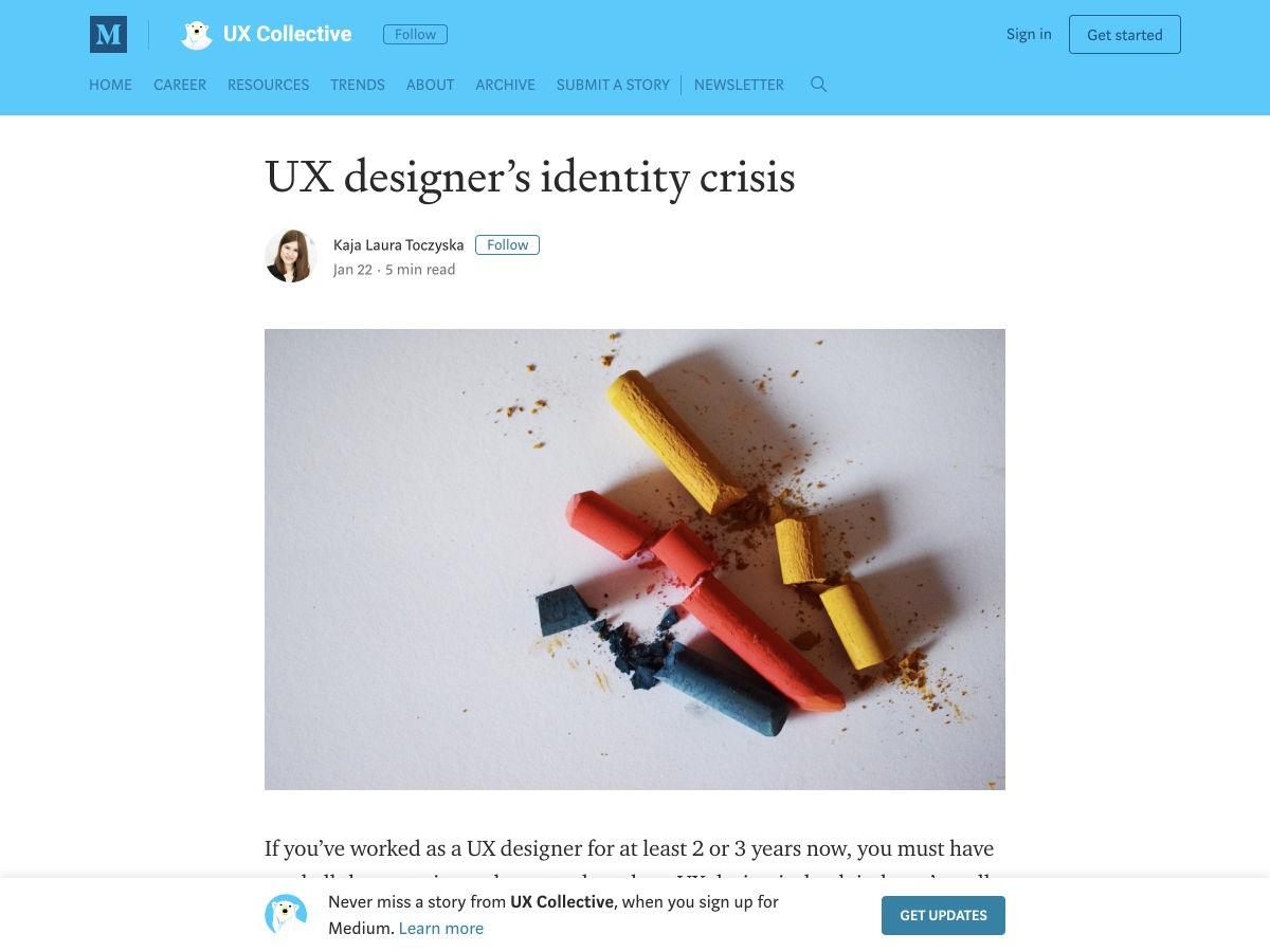 Popular design news of the week: January 21, 2019 - January 27, 2019 crisis 1