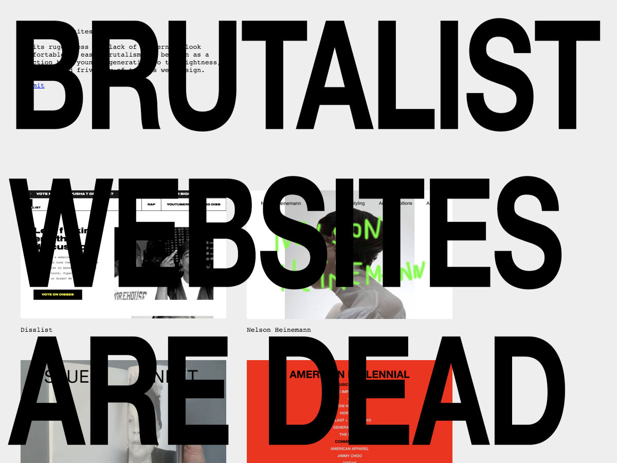 Popular design news of the week: January 14, 2019 - January 20, 2019 brutalist 2