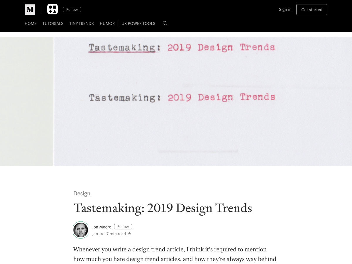 Popular design news of the week: January 14, 2019 - January 20, 2019 trends 11