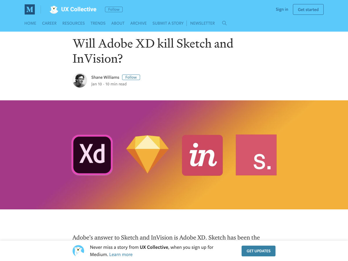 Popular design news of the week: January 14, 2019 - January 20, 2019 adobe 4