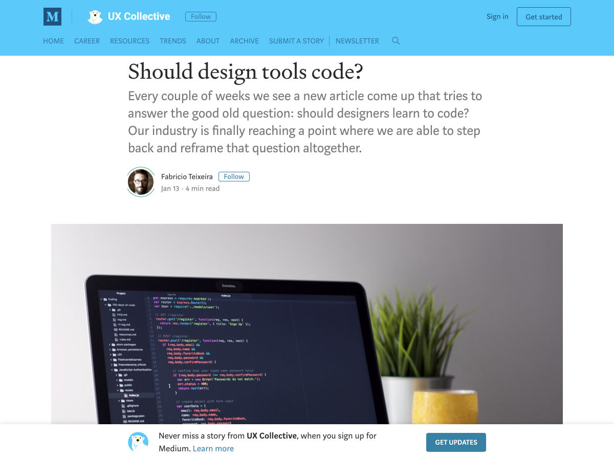 Popular design news of the week: January 14, 2019 - January 20, 2019 code 1