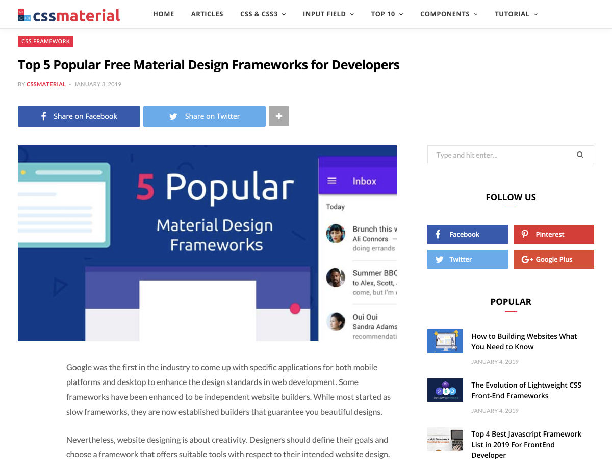 Popular design news of the week: January 14, 2019 - January 20, 2019 materialdesign